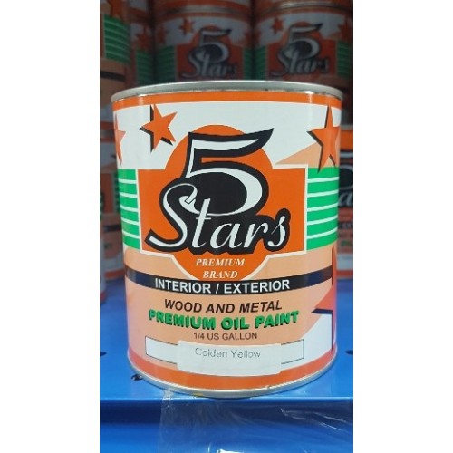 5* Premium Oil Paint GALLON