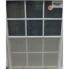 Aluminium Sash Window White