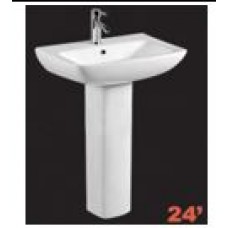 Sink and Pedestal White ZT116
