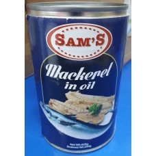 Sam's Mackerel in Oil 425g