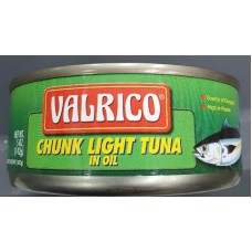 Valrico Tuna Chunks in Oil 142g