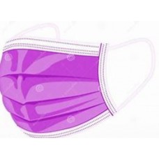 Masks Adults 3ply Purple 1 pc