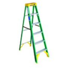 Ladder 6 ft Step Fibreglass Werner 