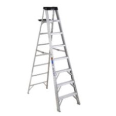 Ladder 8 ft Step Aluminum Werner 