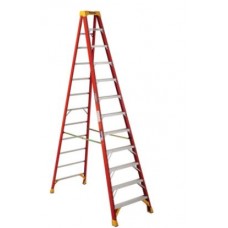 Ladder 12 ft Step Fibreglass Werner 