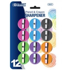 Bazic Sharpener Round 12pk