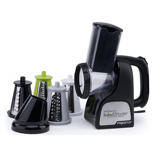 Presto 02970 Professional SaladShooter Electric Slicer/Shredder,
