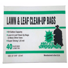 Trash Bags  Lawn & Leaf 39G 40PK