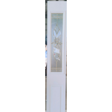 Doors Fiberglass Decorated Sidelight 1/2 French