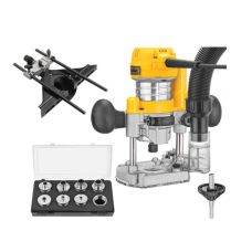DeWalt Compact Router Fixed and Plunge Case Combo Kit DWP611PK