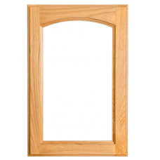 Cabinet Door Pine 1 Glass 12"W x 24"L