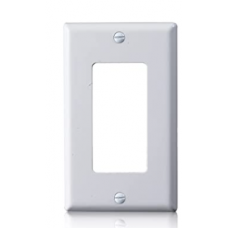 Switch Plate 1 Gang Decora White