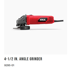 Skil 6A 4-1/2" Angle Grinder 9295-01