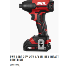 Skil Impact Driver Kit 20V ID572702