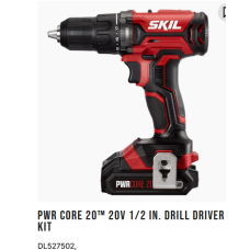 Skil Drill Driver Kit 20V DL527502