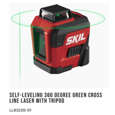 Skil self leveling 360 deg Laser with Tripod