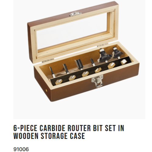 Skil 6 Pc Router Set 91006