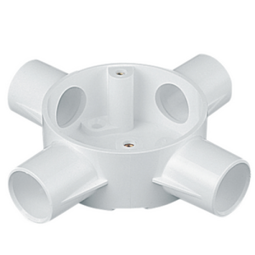 Conduit 4 way (+) Box 20mm