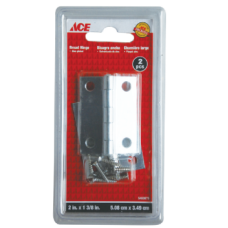 ACE hinge 2 in x 1.5 in Brass Plated 2 Pack